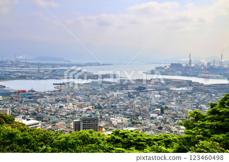 北九州市鳥瞰圖（福岡縣北九州市） 123460498