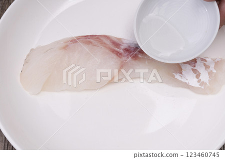 The process of making steamed turnip 123460745