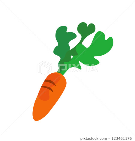 Illustration of a simple carrot 123461176