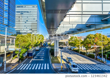 Urban landscape of Koto Ward, Tokyo Tokyo Big Sight Station Urban landscape of Koto Ward, Tokyo Tokyo Big Sight Station 123461342