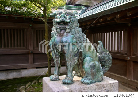 宗像大社、護衛犬、A字像（福岡縣宗像市） 123461344