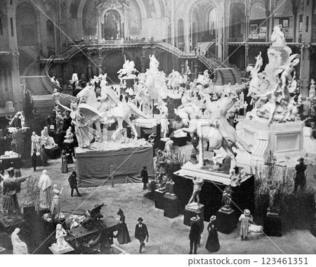 1900 Paris World's Fair: Sculpture exhibition 123461351