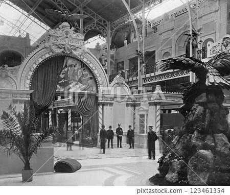 1900 Paris World's Fair Exhibition Hall 1900 Paris World's Fair Exhibition Hall 123461354