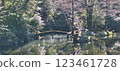 Good old Japanese garden 123461728