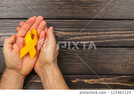 Symbol of hope and support in the fight against cancer and illness Symbol of hope and support in the fight against cancer and illness 123462129