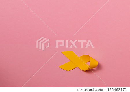 Symbol of hope and solidarity in the fight against cancer awareness Symbol of hope and solidarity in the fight against cancer awareness 123462171