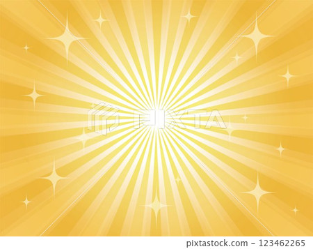 閃閃發光，流行，集中的線條背景素材_金色 123462265