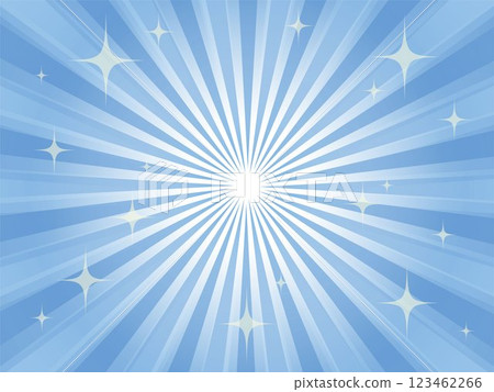 閃閃發光，流行，集中的線條背景素材_藍色 123462266