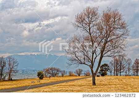 From the east of Lake Biwa 123462872