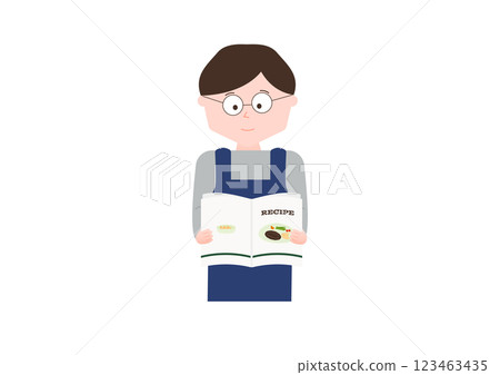 選擇食譜的男人 選擇食譜的男人 123463435