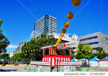 Sapporo Summer Festival: Hokkai Bon Odori dance (Odori Park, Sapporo, Hokkaido) 123463887