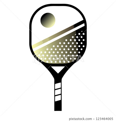elegant luxury pickleball gold plated paddle and ball with soft reflections and metallic textures elegant luxury pickleball gold plated paddle and ball with soft reflections and metallic textures 123464005