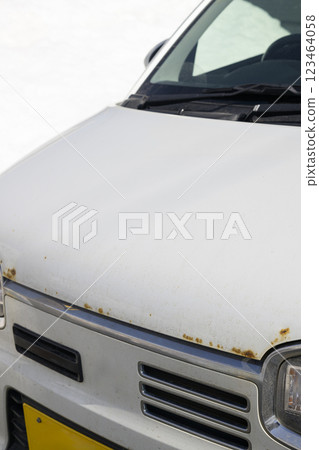 汽車生鏽（融雪劑造成的鹽害） 123464058