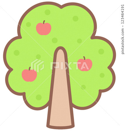 Plant the Cute Apple Tree Plant the Cute Apple Tree 123464191
