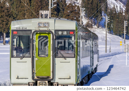Snow and the Tadami Line ~Snow Country~ 123464742