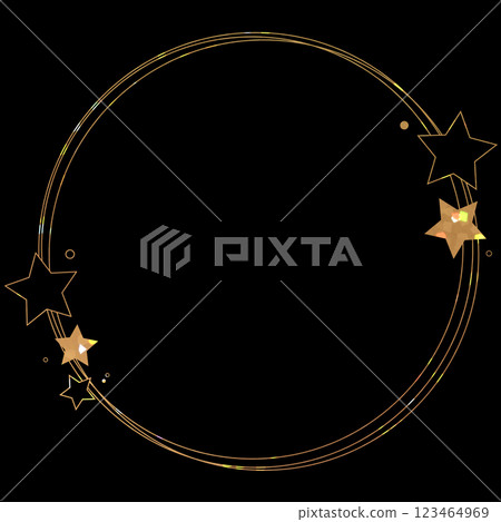 金銀絲閃光_frame_circle 金銀絲閃光_frame_circle 123464969