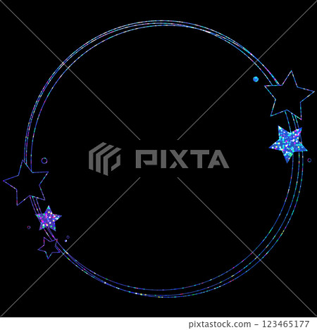 Hologram_frame_circle 123465177