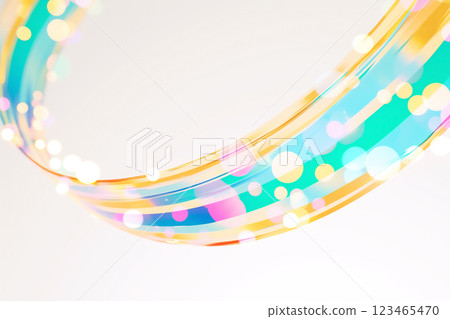 A glittering, fantastical trail of light 123465470