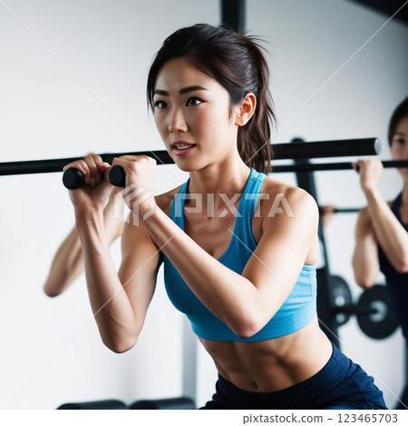 Women in fitness 123465703