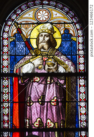 Notre dame de la compassion church, Paris, France 123466172