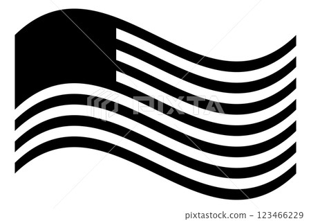 Flag USA icon. Flag USA icon. 123466229