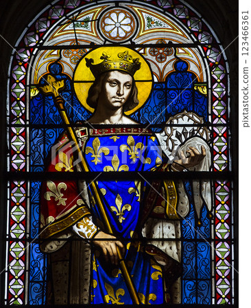 Notre dame de la compassion church, Paris, France 123466361