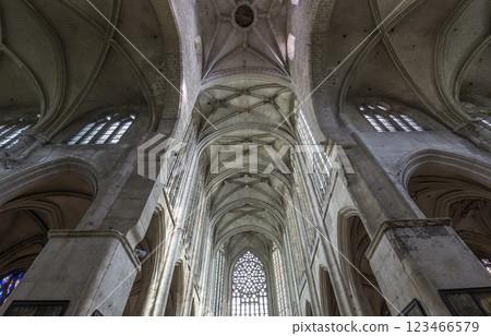 Saint Etienne cathedral, in Beauvais, France 123466579