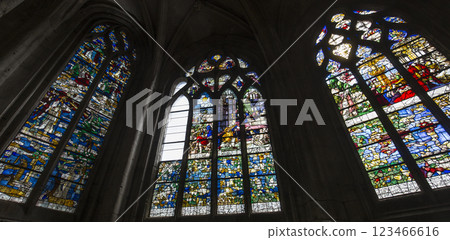 Saint Etienne cathedral, in Beauvais, France 123466616