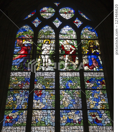 Saint Etienne cathedral, in Beauvais, France 123466620