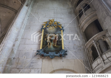 Saint Etienne cathedral, in Beauvais, France 123466623
