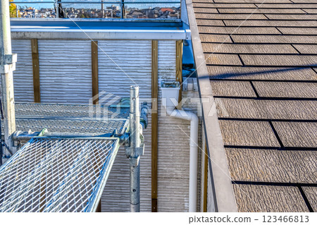 Roof repair work for detached houses Roof 123466813