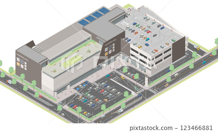 購物中心的等距影像（平面） 123466881