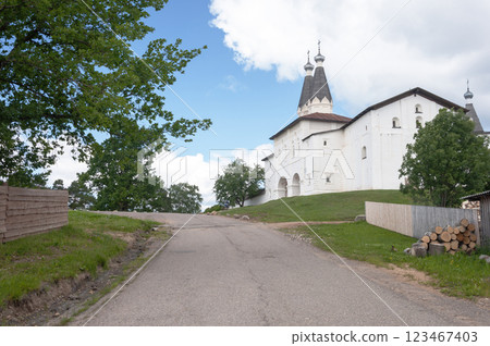 Road to the Ferapontov Monastery Road to the Ferapontov Monastery 123467403