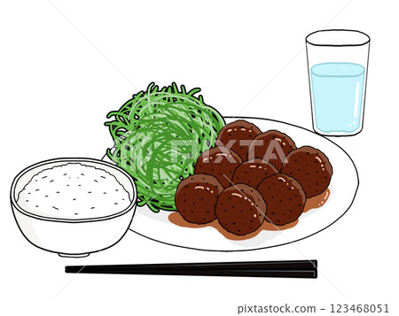 丸子套餐圖解 123468051