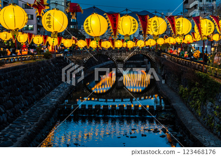 Nagasaki Lantern Festival 2025 Nakajima River [Nagasaki City] 123468176