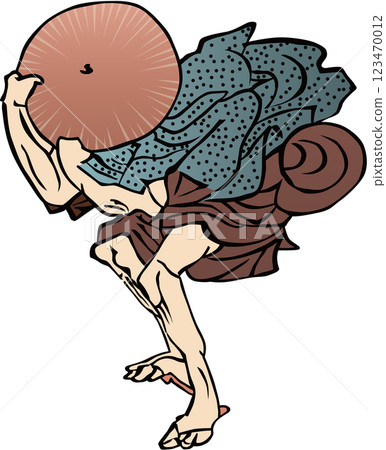 Ukiyo-e Townspeople No. 252 Ukiyo-e Townspeople No. 252 123470012