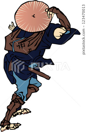 Ukiyo-e Townspeople No. 253 Ukiyo-e Townspeople No. 253 123470013