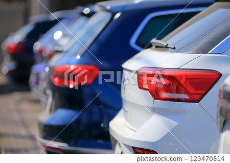 Car taillights (imported cars) image Car taillights (imported cars) image 123470814