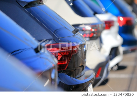 Car taillights (imported cars) image Car taillights (imported cars) image 123470820