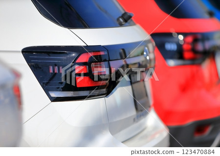 汽車尾燈(進口車)圖片 汽車尾燈(進口車)圖片 123470884