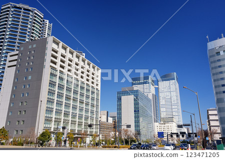 東京灣地區:晴海城市景觀 東京灣地區:晴海城市景觀 123471205