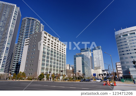 東京灣地區:晴海城市景觀 東京灣地區:晴海城市景觀 123471206