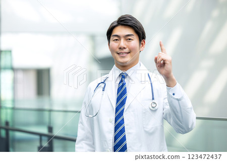 Doctor portrait 123472437