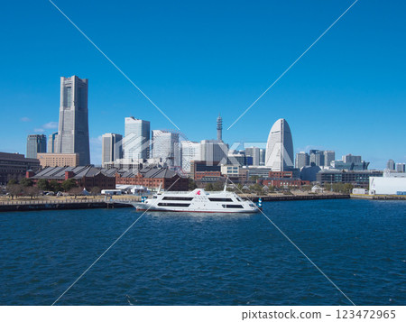 Minato Mirai cityscape seen from Osanbashi Pier (February 2025) Minato Mirai cityscape seen from Osanbashi Pier (February 2025) 123472965