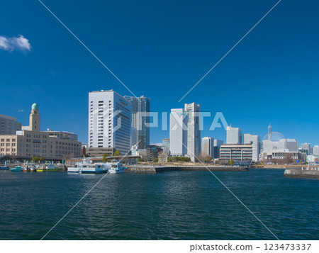 Minato Mirai cityscape seen from Osanbashi Pier (February 2025) Minato Mirai cityscape seen from Osanbashi Pier (February 2025) 123473337