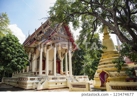 THAILAND RATCHABURI WAT KOH NAMMATHA THAILAND RATCHABURI WAT KOH NAMMATHA 123474677