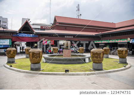 THAILAND RATCHABURI CITY MARKET 123474731