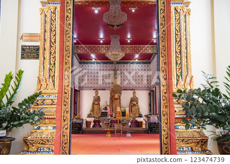 THAILAND RATCHABURI WAT MAHATHAT WORAWIHAN 123474739