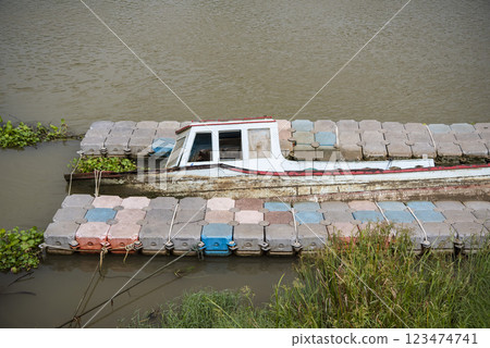 THAILAND RATCHABURI CITY RIVER THAILAND RATCHABURI CITY RIVER 123474741