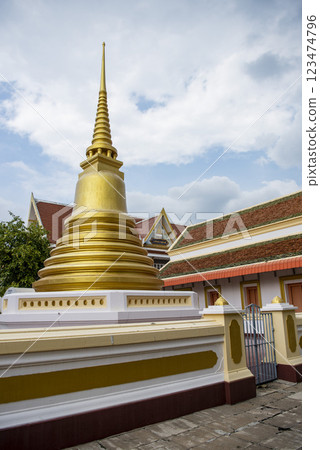 THAILAND RATCHABURI WAT SATTANAT PARIWAT 123474796